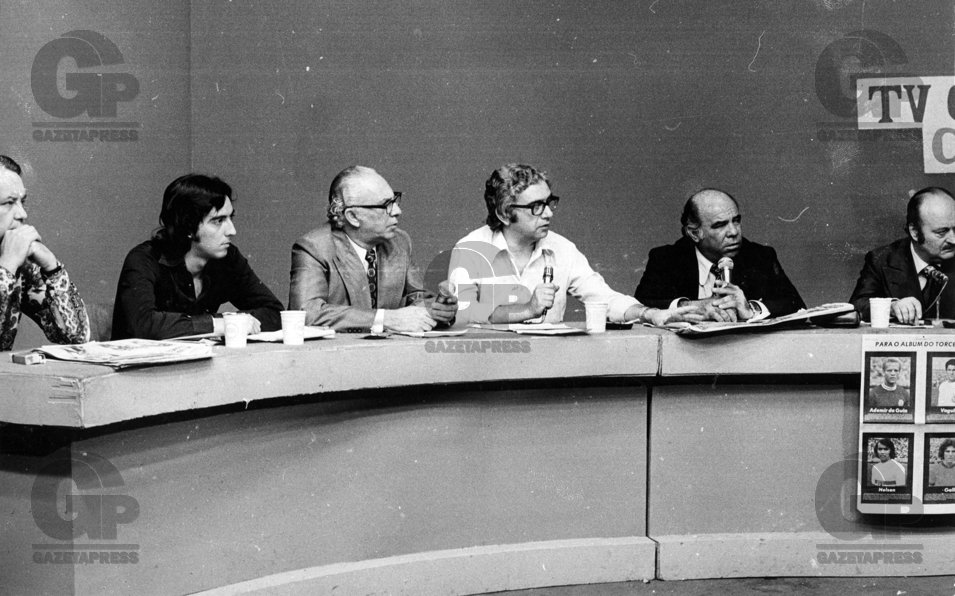 Mesa Redonda na década de 70, com Milton Peruzzi